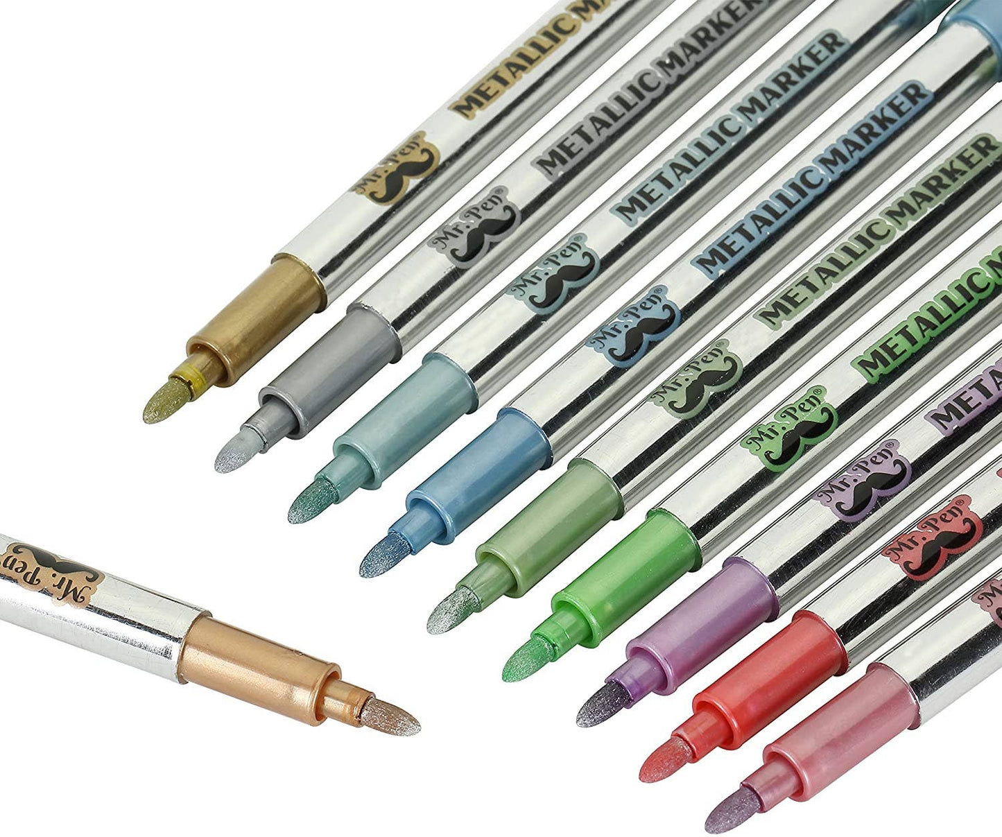 Mr. Pen Metallic Markers: Vibrant Colors for Art